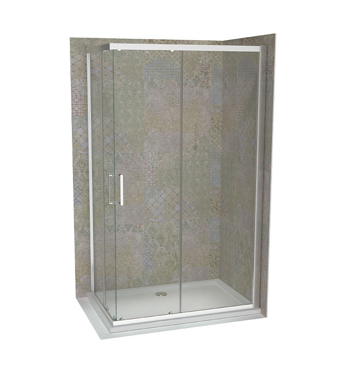 Tuš kabina ATLAS PRO 110x90cm staklo 6mm providno