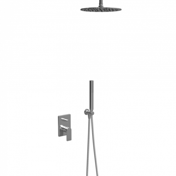 Ugradna baterija sa tuš setom 5 COPEN NOOK hrom