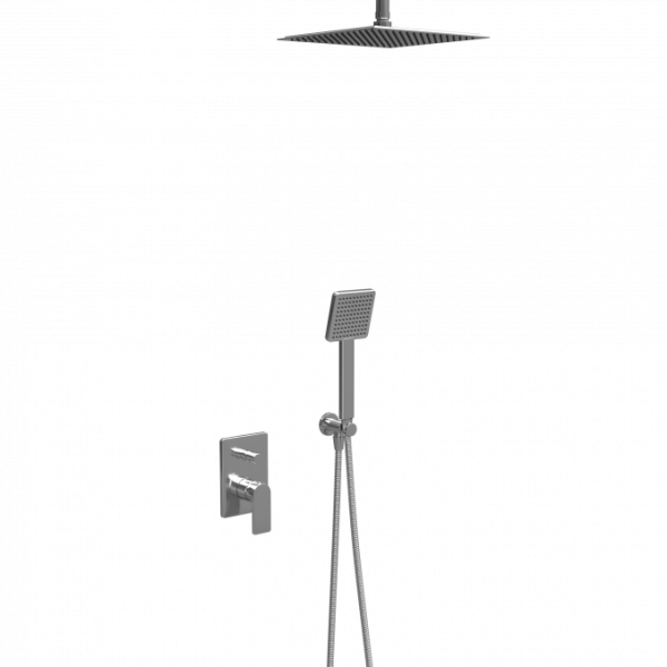 Ugradna baterija sa tuš setom 6 COPEN NOOK hrom